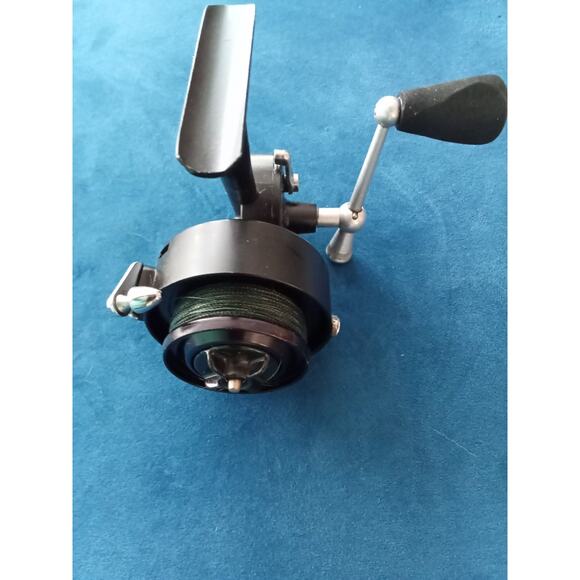 Mitchell 314 Custom Spinning Fishing Reel Black Made in France Garcia Mitchell - Picture 3 of 9